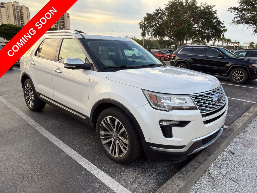 2018 Ford Explorer Platinum