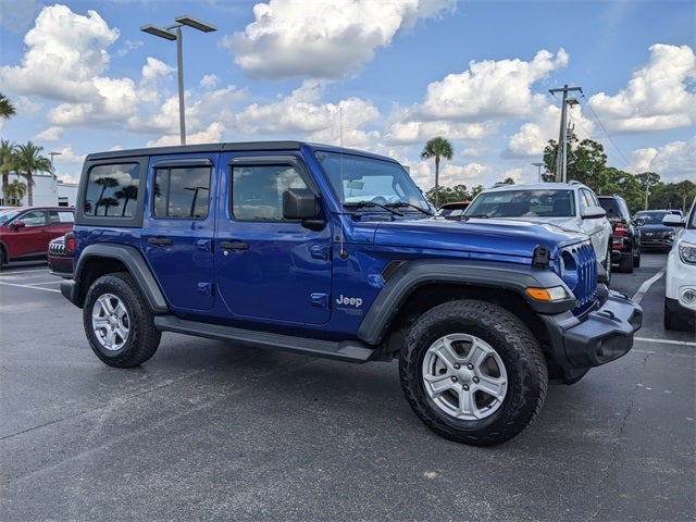 2018 Jeep Wrangler Unlimited Sport S 4x4