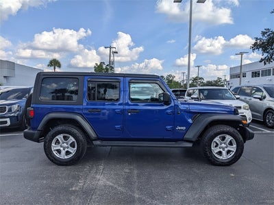 2018 Jeep Wrangler Unlimited Sport S 4x4