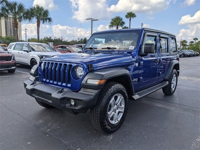 2018 Jeep Wrangler Unlimited Sport S 4x4