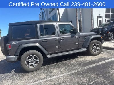 2022 Jeep Wrangler Unlimited Sport S 4x4