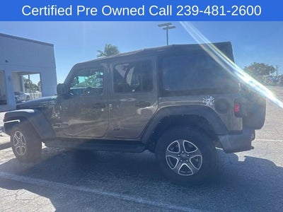 2022 Jeep Wrangler Unlimited Sport S 4x4