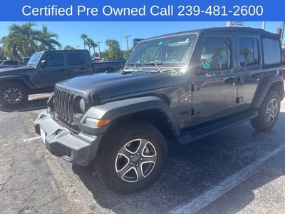 2022 Jeep Wrangler Unlimited Sport S 4x4