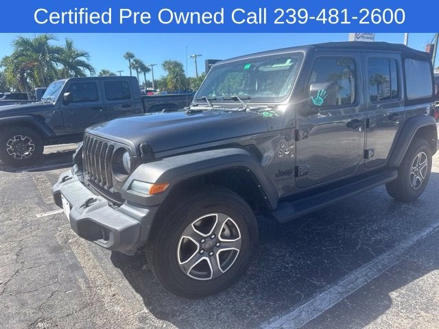 2022 Jeep Wrangler Unlimited Sport S 4x4