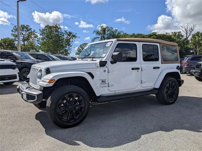 2022 Jeep Wrangler 4xe Unlimited Sahara 4x4