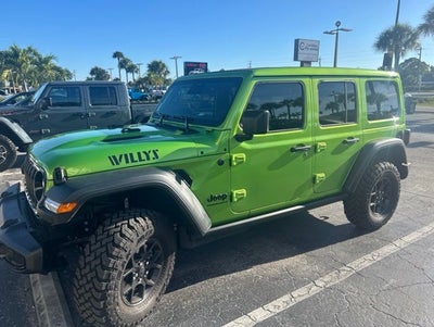 2026 Jeep Wrangler 4-Door Willys 4x4