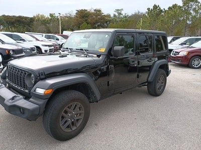 2024 Jeep Wrangler 4-Door Sport S 4x4