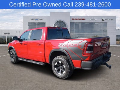 2019 RAM 1500 Rebel Crew Cab 4x4 5'7' Box