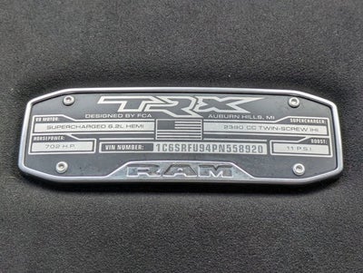 2023 RAM 1500 TRX Crew Cab 4x4 5'7' Box