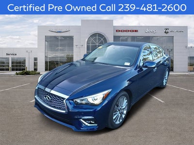 2022 INFINITI Q50 LUXE