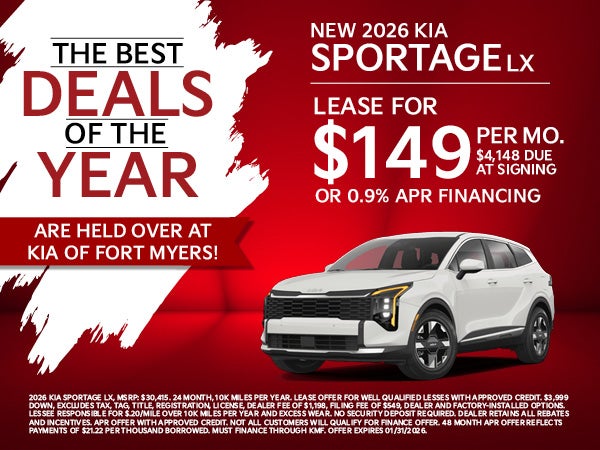New 2026 Kia Sportage LX