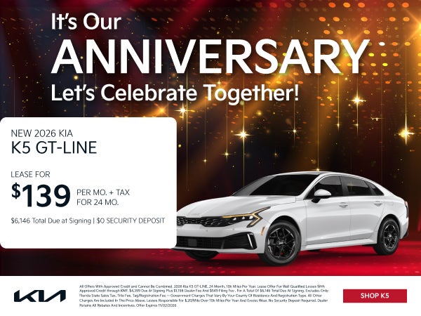NEW 2026 KIA K5 GT-LINE