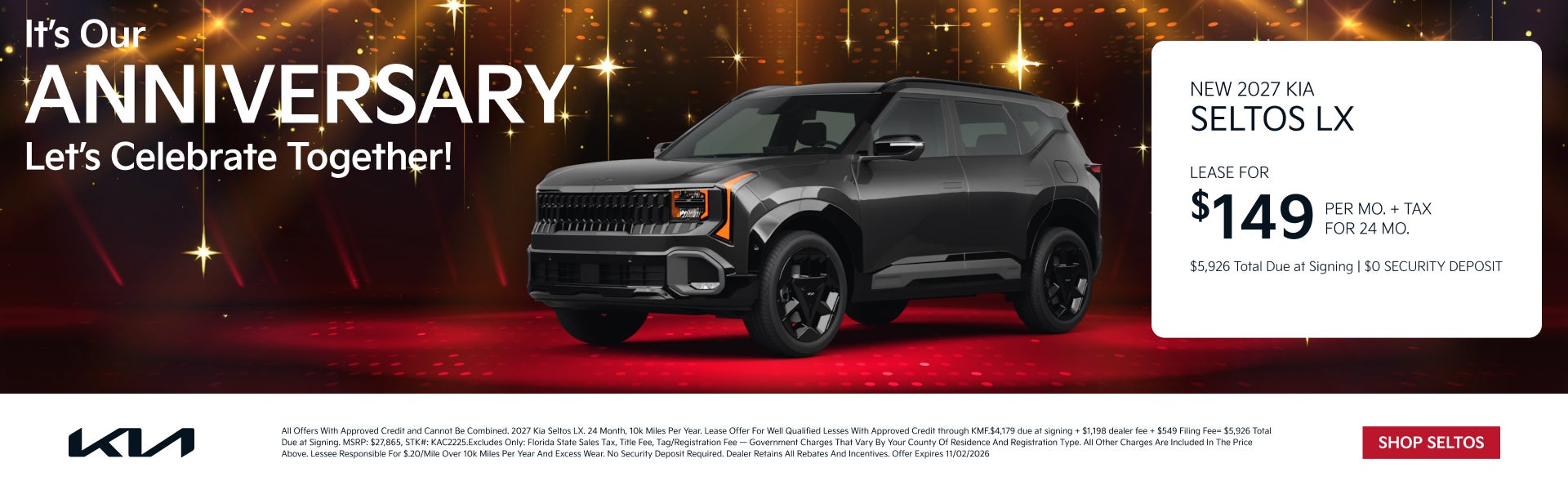 NEW 2027 KIA SELTOS LX